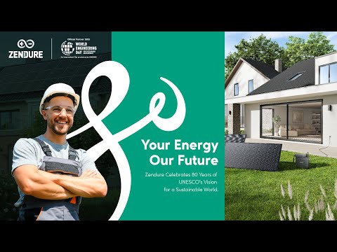 Zendure Named Official Partner of UNESCO World Engineering Day for Sustainable Development 2025, Championing Accessible Clean Energy